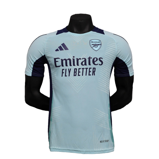 Arsenal 24/25 Pre-Match Jersey - Light Blue - Player Version