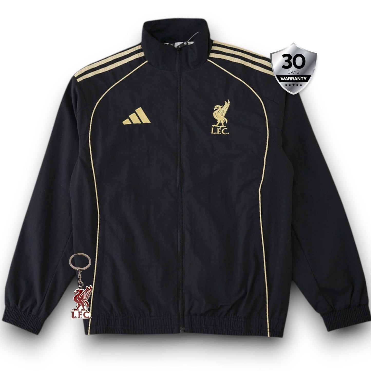 Liverpool Windbreaker Black 2025