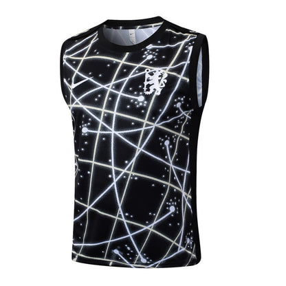 Chelsea Kit Pre Match World Cup Jersey + Shorts - No Sleeve 25/26