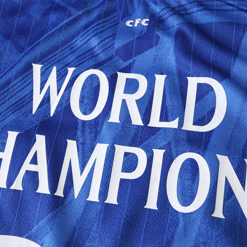 Chelsea Player Jersey Home 25/26 with World Champions 25 printing