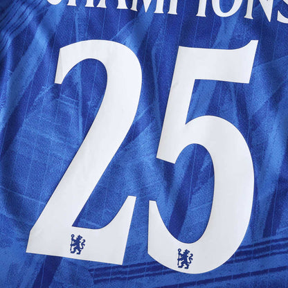 Kids Chelsea Home Kit 25/26 with World Champions 25 printing