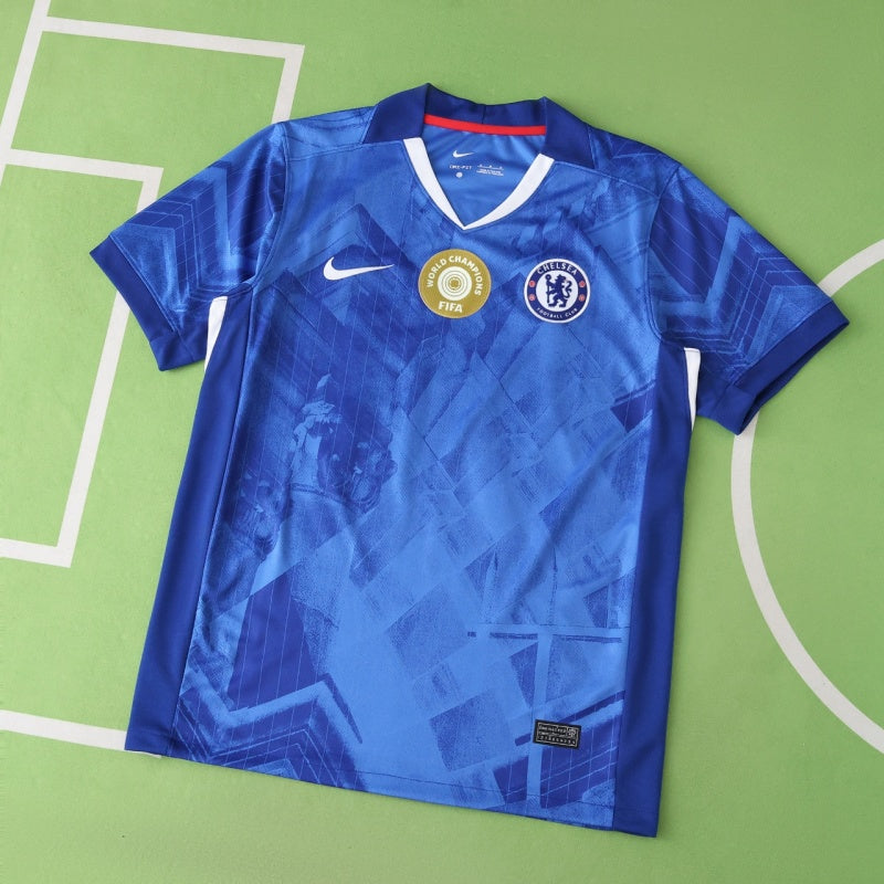 COMBO Chelsea Home + Third Jerseys 2025/2026 - World Champion Patch