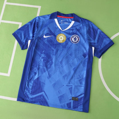 Chelsea Player Jersey Home 25/26 with World Champions 25 printing