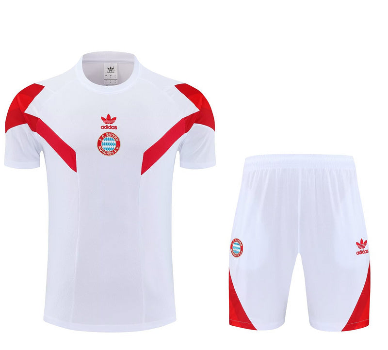Bayern Munich Kit Training Jersey + Shorts 2025 White