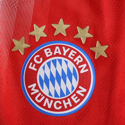 Bayern Munich Player Jersey Home 2025/26 - Long Sleeve