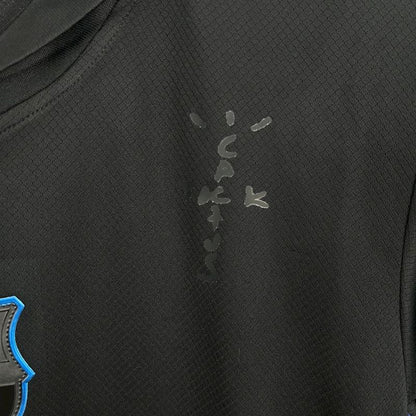 Barcelona Away Jersey X Travis Scott Black