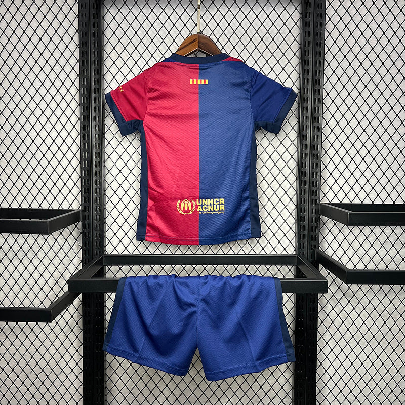 Kids Barcelona Home Kit 2024/2025