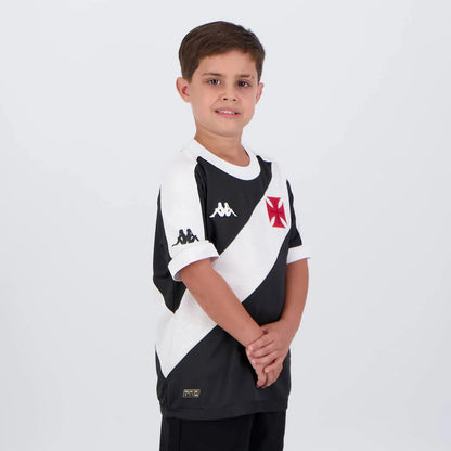conjunto Kappa Vasco I 2024 Infantil - Kids