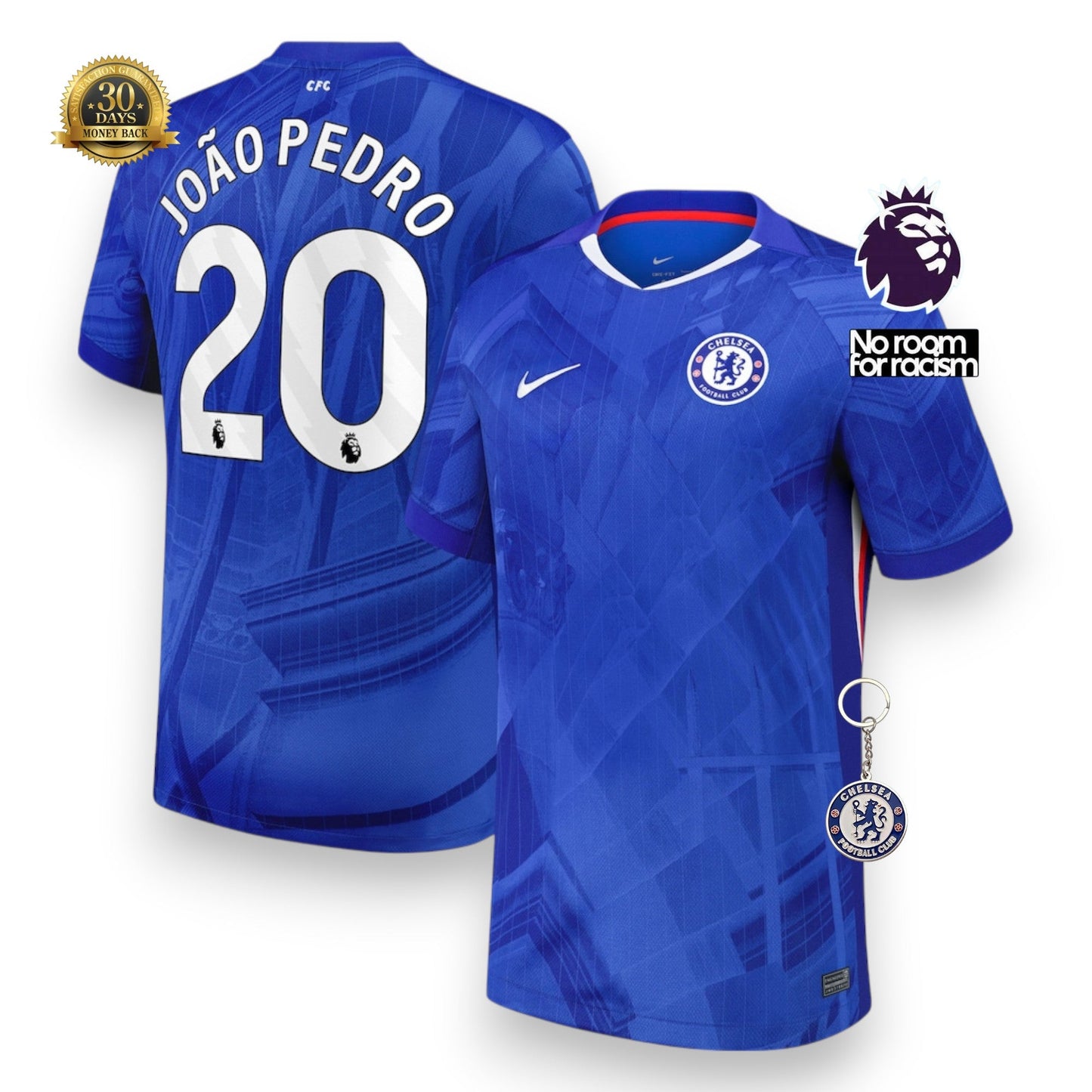 Chelsea Home Jersey 2025/2026 - JOÃO PEDRO #20