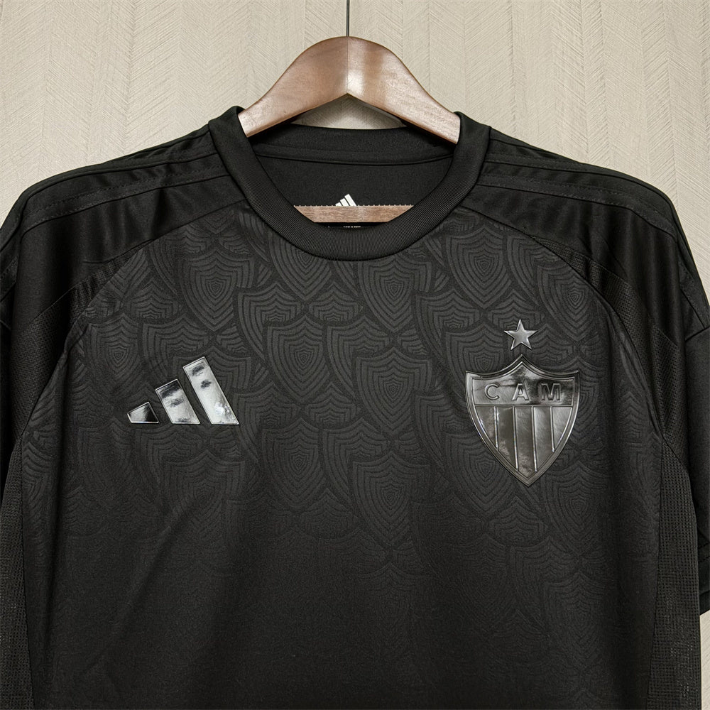 Camisa Atlético Mineiro All Black 2025/26 - Galo na Veia