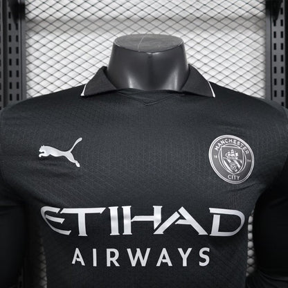 Manchester City Player Away Jersey 2025/26 Long Sleeve