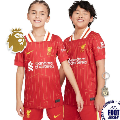 Kids Liverpool Home Kit 2024/2025 - CHAMPIONS #20