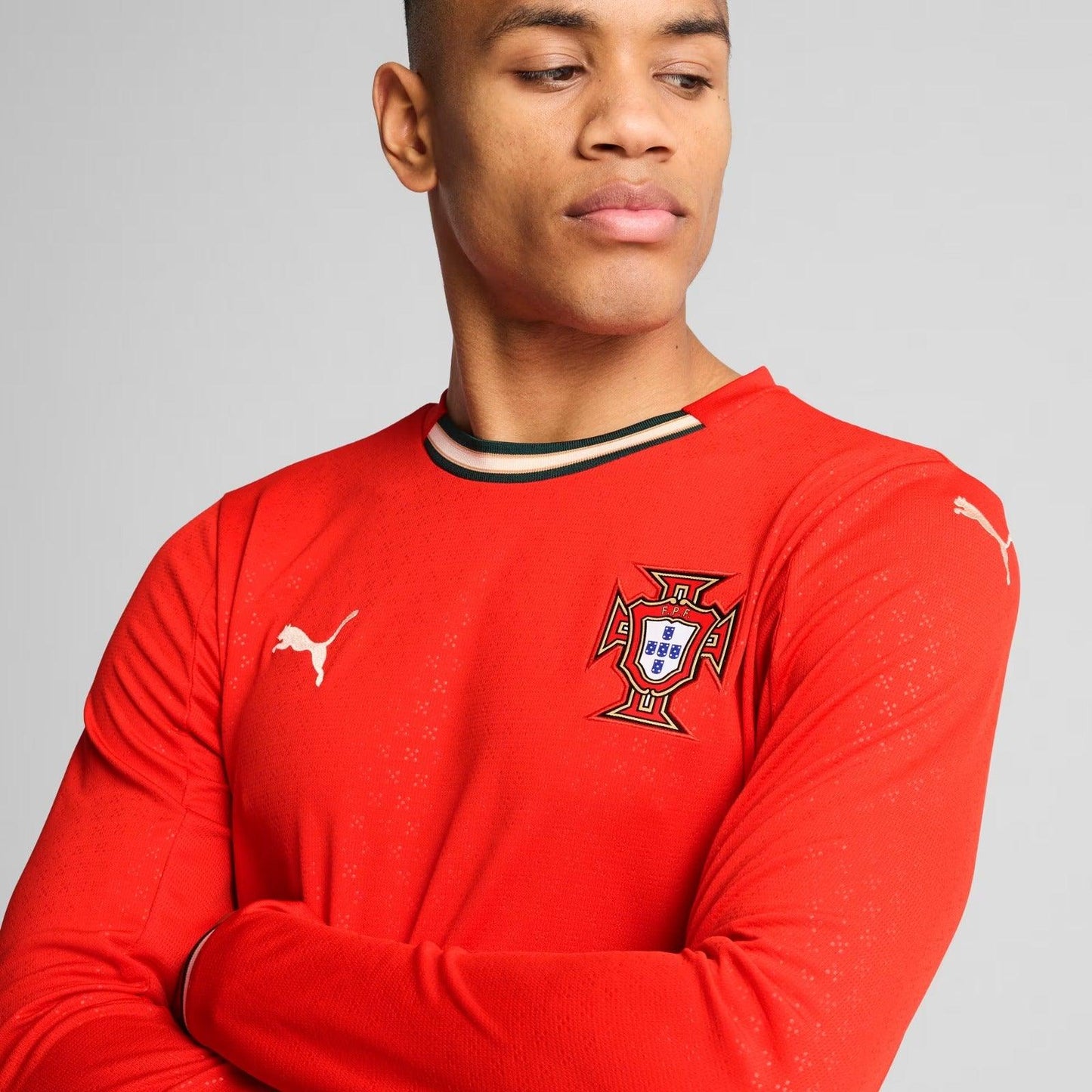 Camisola Portugal Manga Comprida Principal 2025/26 PUMA - LANÇAMENTO! 🇵🇹