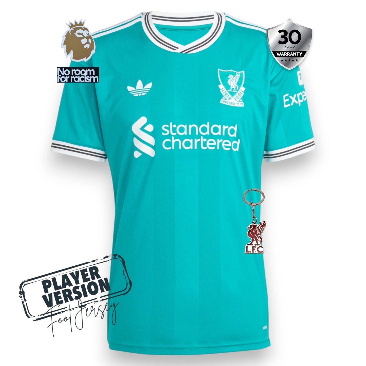 Liverpool Player Jersey Third 2025/26