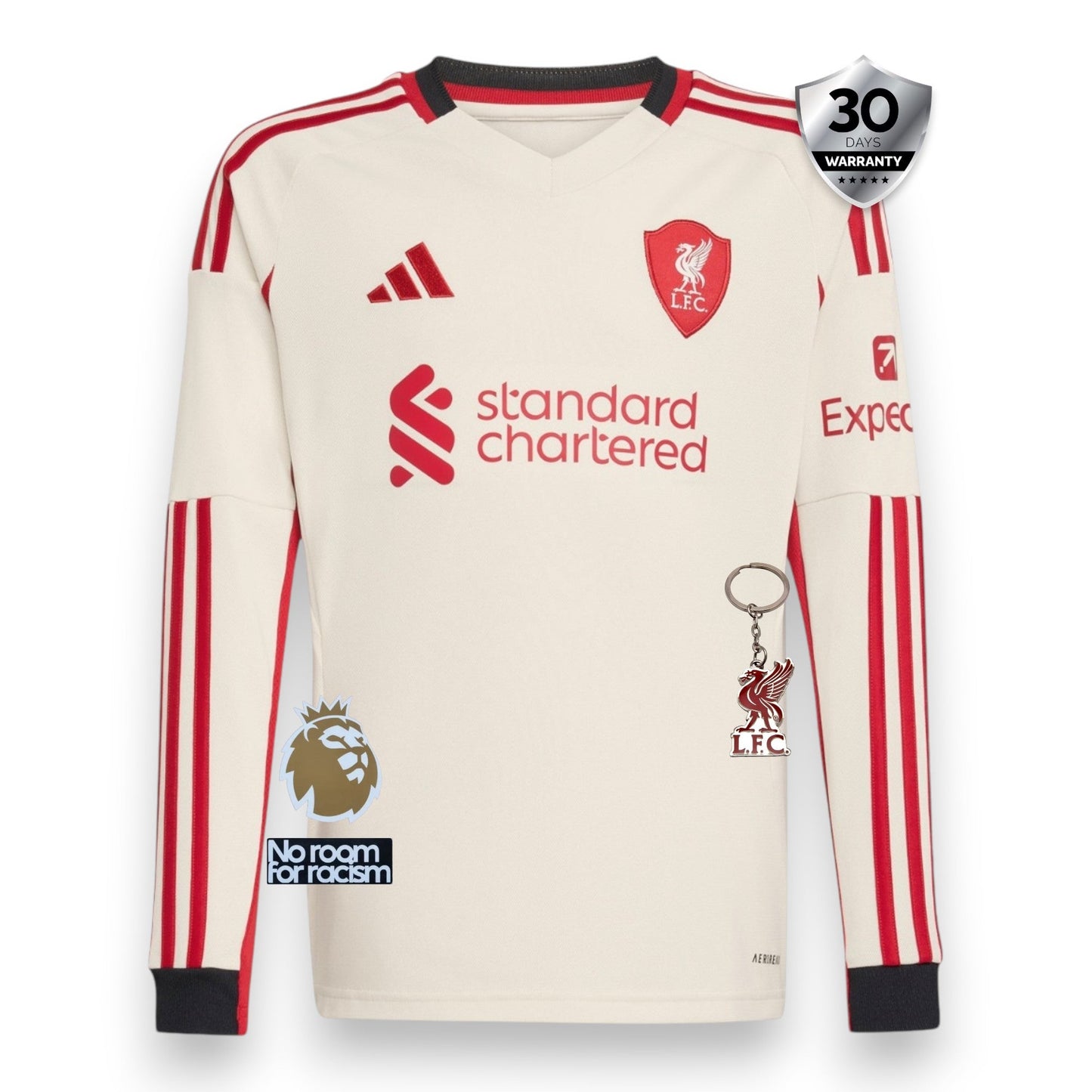 Liverpool Away Jersey 2025/26 - Long Sleeve