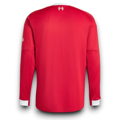 Liverpool Home Player Jersey 2025/26 - Long Sleeve