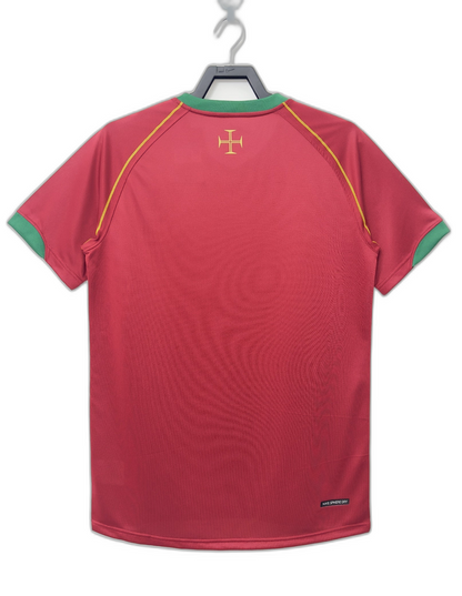 Camisa Portugal 2006 I Home - Versão Retro