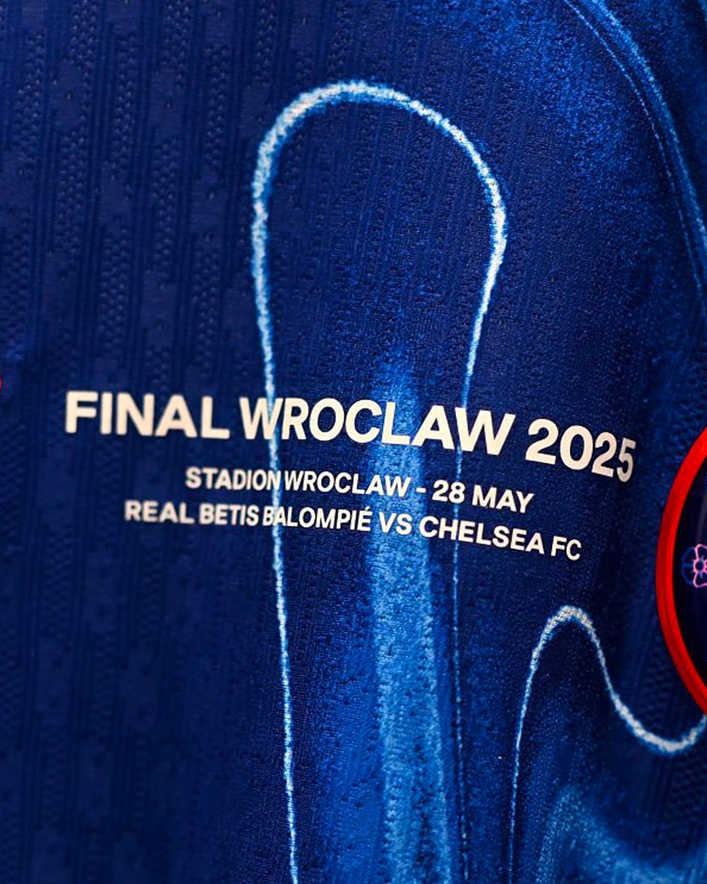 Chelsea Jersey Home 2024/25 - Player Version - Final UECL